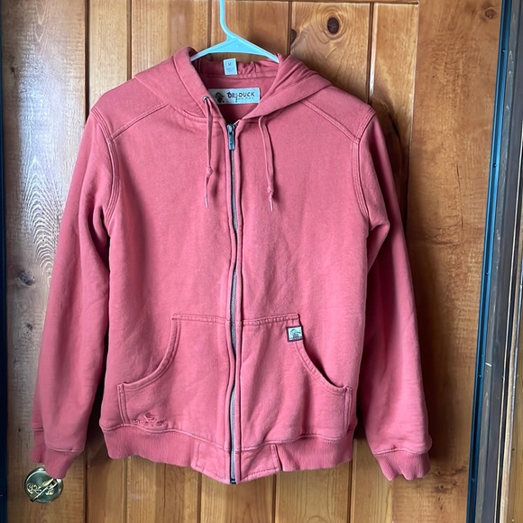 Dri Duck For Her Jacket Size Medium Orange - Picture 1 of 6